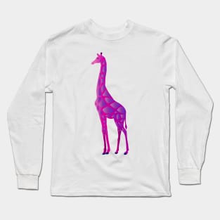 Paper Craft Giraffe Long Sleeve T-Shirt